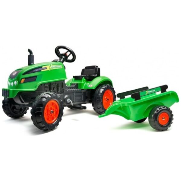 falk-slapaci-traktor-x-tractor-s-vleckou-zeleny