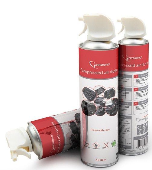 Gembird Compressed air duster 600 ml (CKCAD4) ShopNaKlik.rs